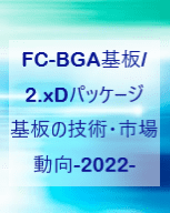 FC-BGA基板/2.xDパッケージ基板の技術・市場動向-2022-